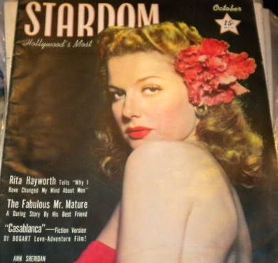 STARDOM (40s) magazine cover October 1942