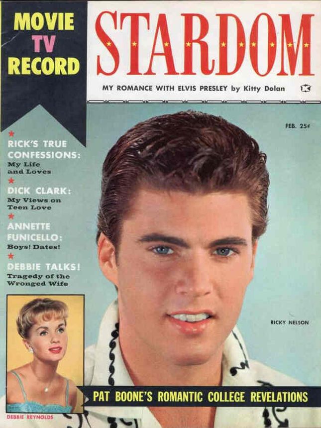 STARDOM magazine cover Issue 1 February 1959