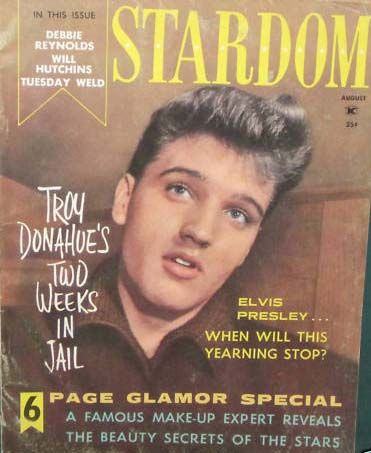 STARDOM magazine cover August 1960