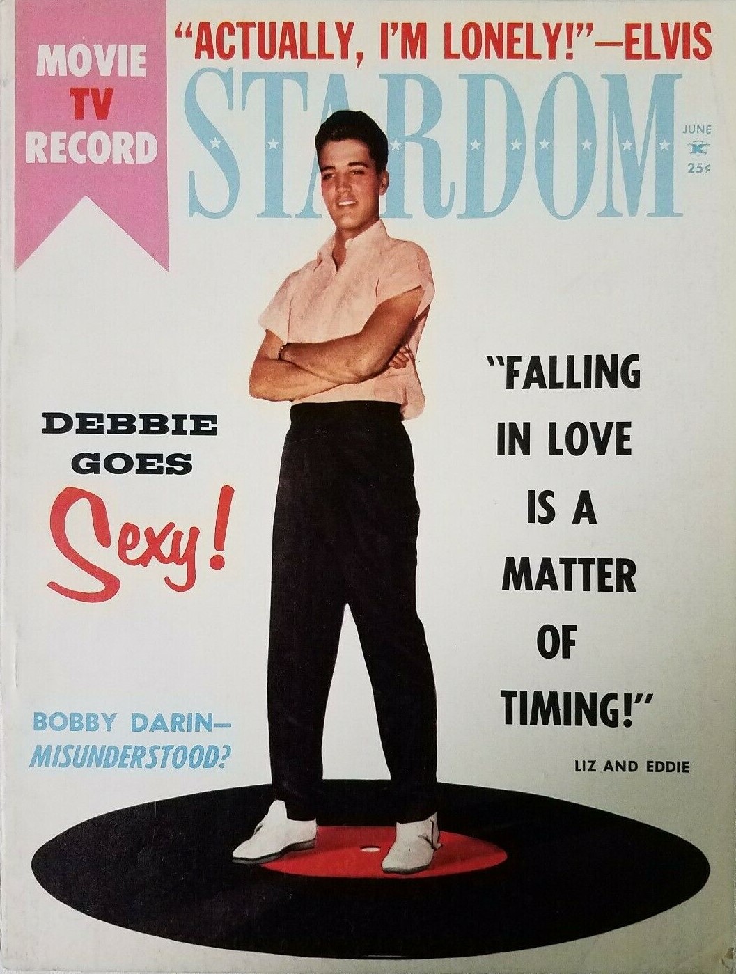STARDOM magazine cover  June 1960