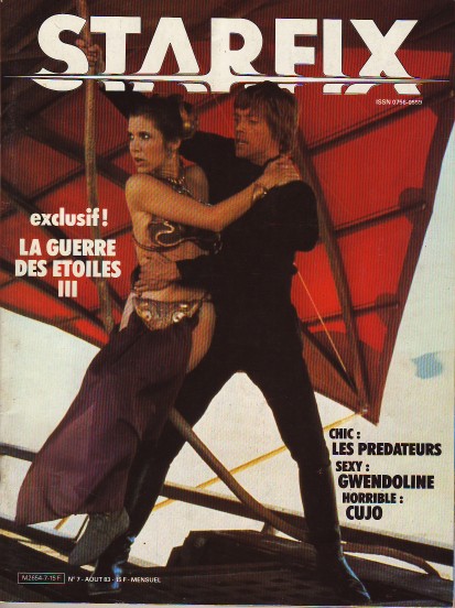STARFIX magazine cover Issue 7 August/September 1983