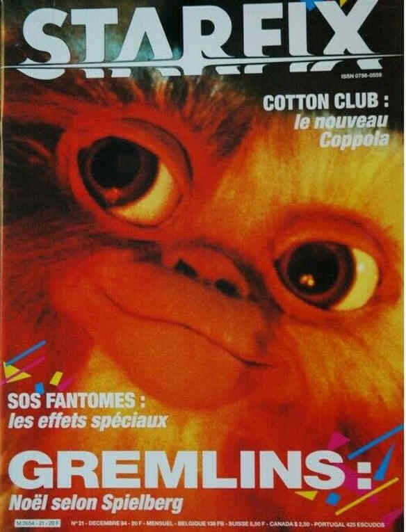 STARFIX magazine cover Issue 21 December 1984