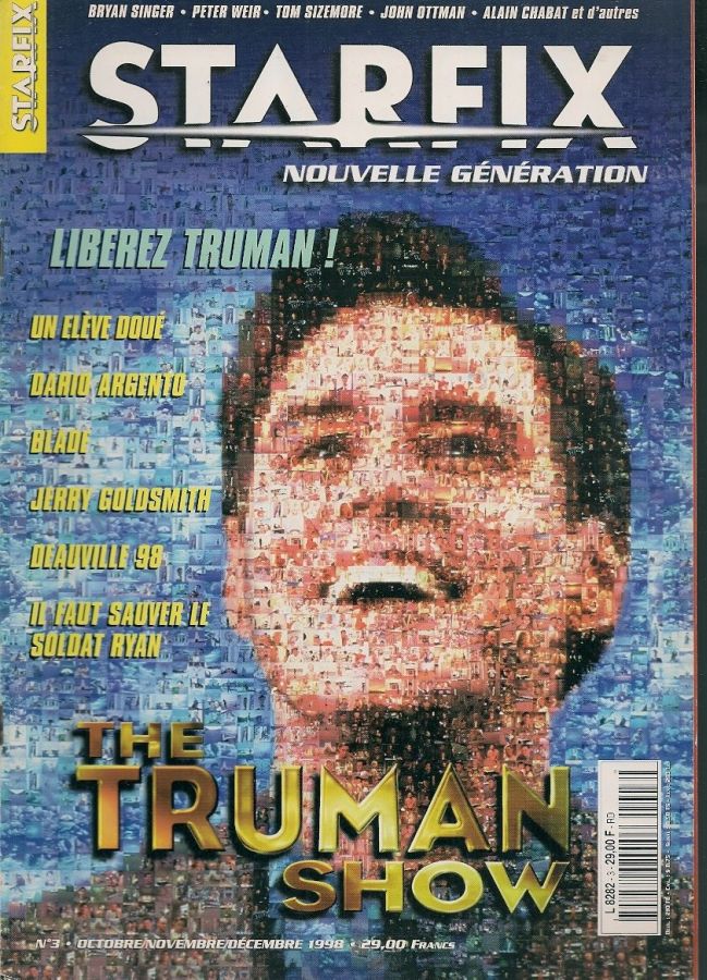 STARFIX NOUVELLE GENERATION magazine side cover Issue 3  October/December 1998