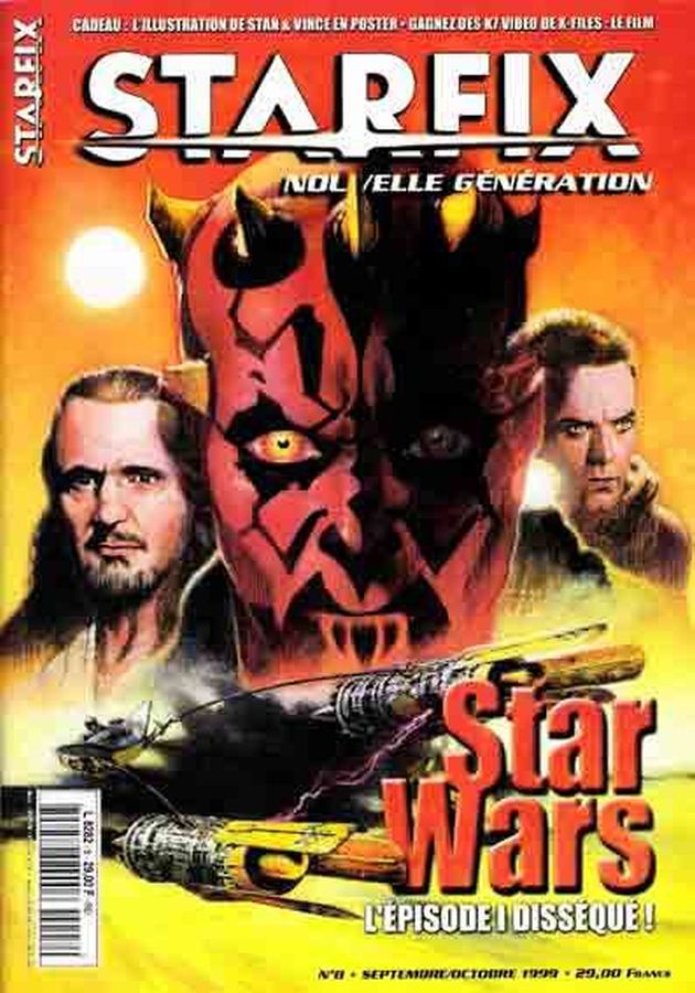 STARFIX NOUVELLE GENERATION magazine cover Issue 8  September/October 1999