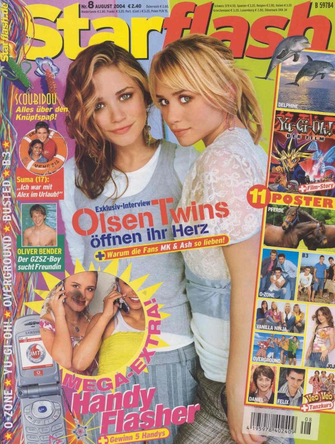 STARFLASH magazine side cover August 2004