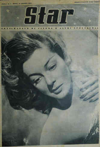STAR (It 40s) magazine side cover Issue 1 12 August 1944