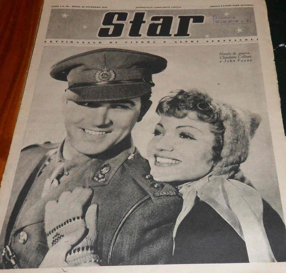 STAR (It 40s) magazine side cover Issue 20 23 December 1944
