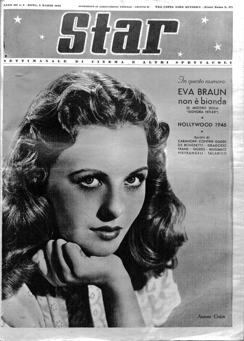 STAR (It 40s) magazine side cover Issue 9 2 March 1946