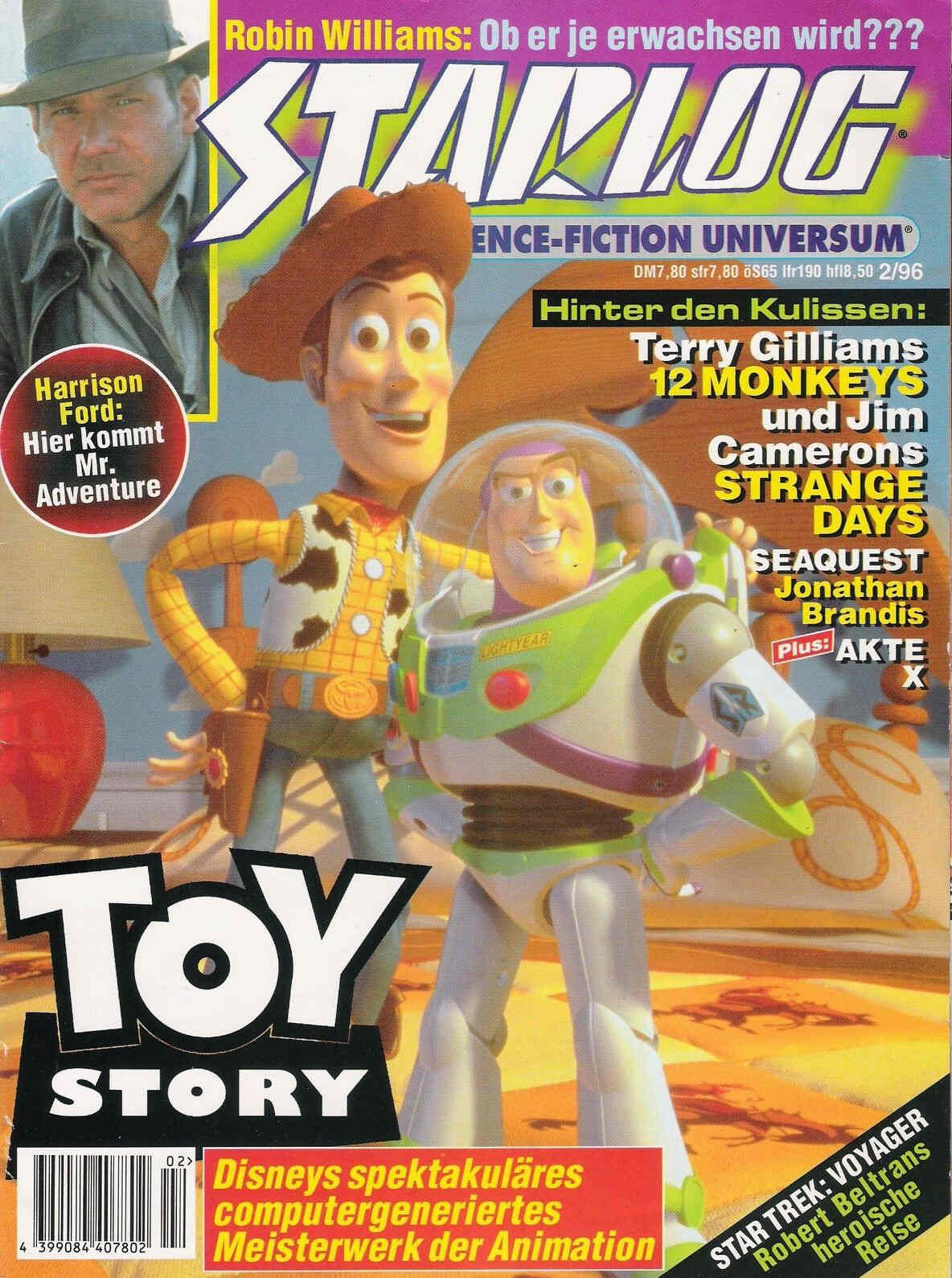 STARLOG (De) magazine side cover Issue 2  1996