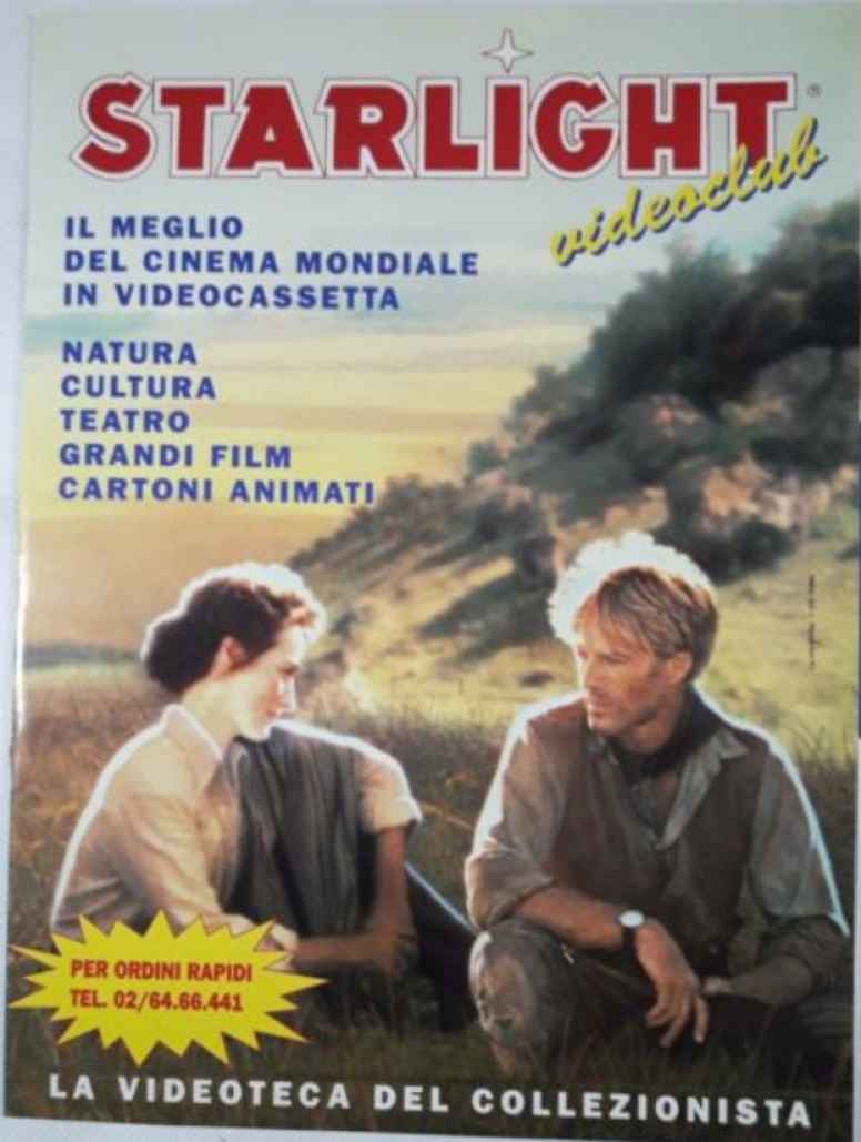 STARLIGHT VIDEOCLUB magazine cover   1994