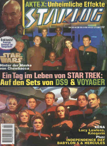 STARLOG (De) magazine cover Issue 2  1997