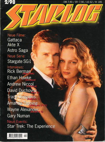 STARLOG (De) magazine side cover Issue 2  1998