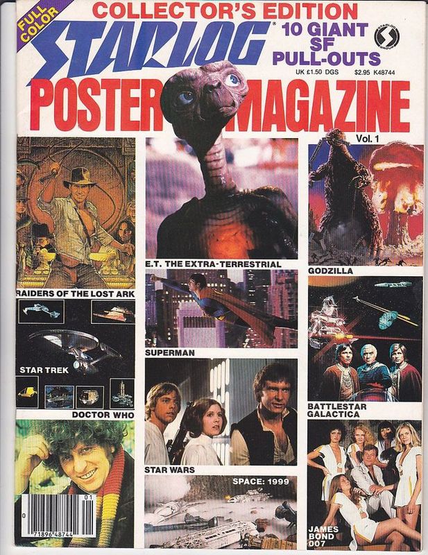 STARLOG POSTER magazine cover Issue 1  1983
