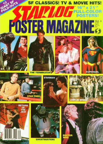 STARLOG POSTER magazine cover Issue 4  1985