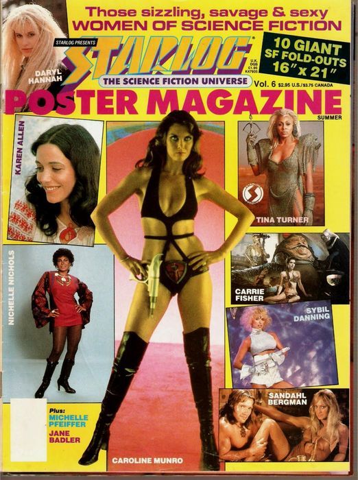 STARLOG POSTER magazine cover Issue 6  1986
