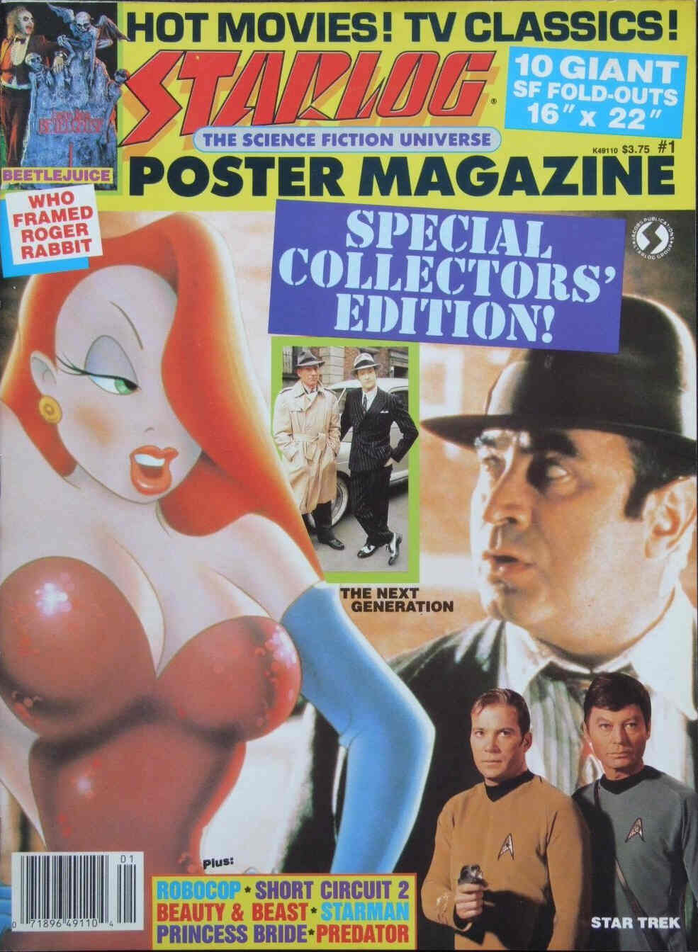 STARLOG POSTER magazine cover Issue 1  Series 2  