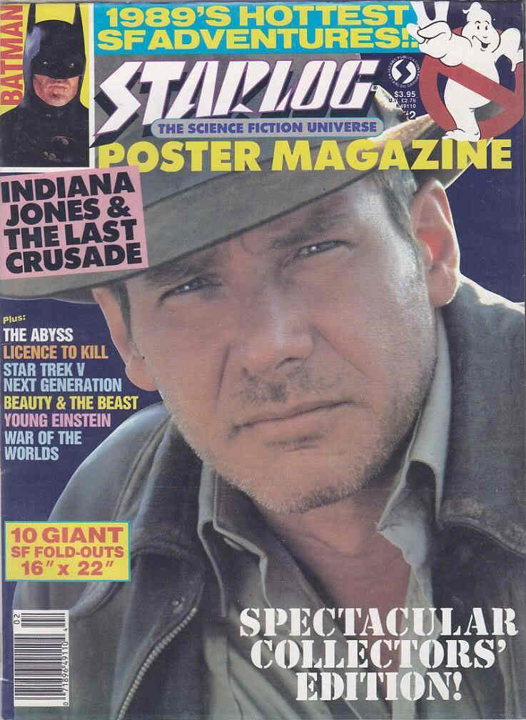 STARLOG POSTER magazine cover Issue 2  Series 2  1989