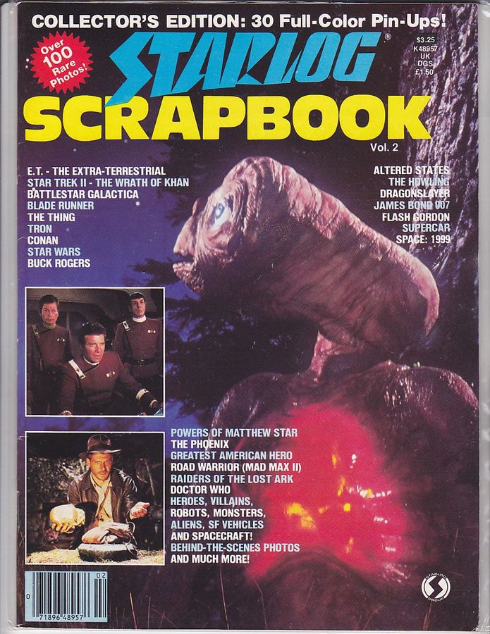 STARLOG SCRAPBOOK magazine cover Issue 2  1983