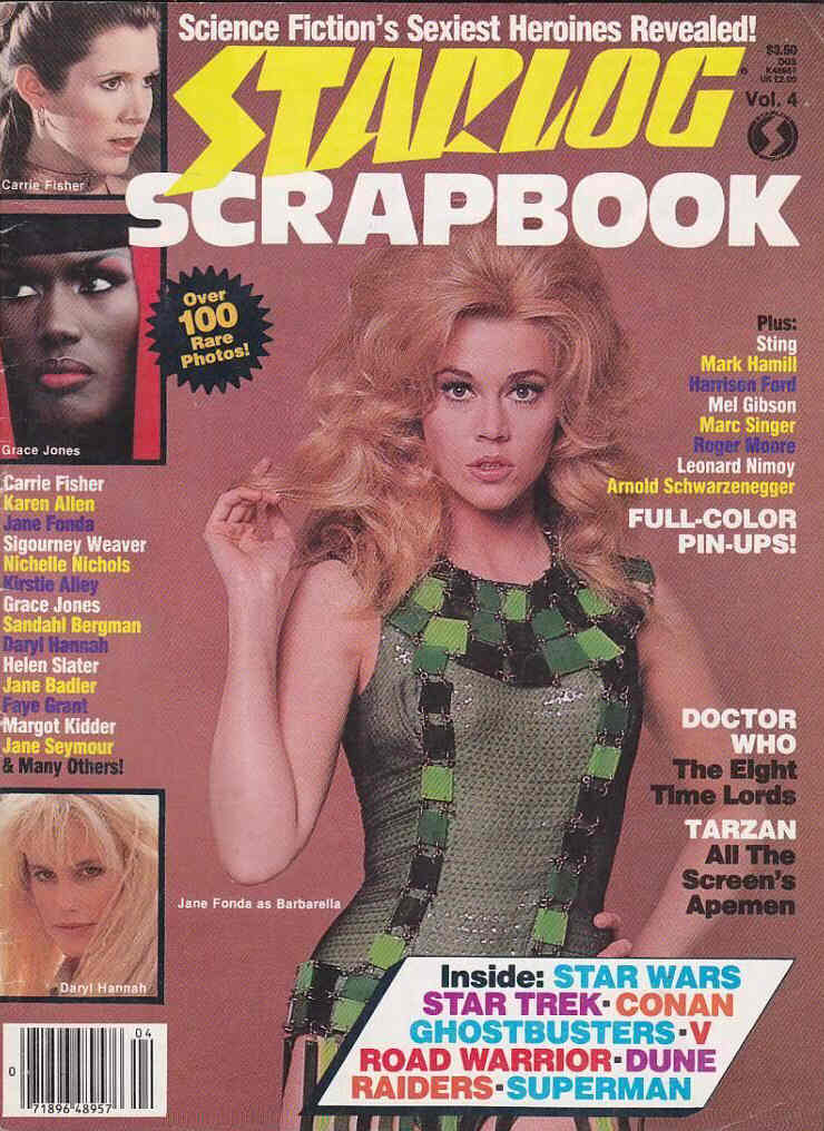 STARLOG SCRAPBOOK magazine cover Issue 4  1985
