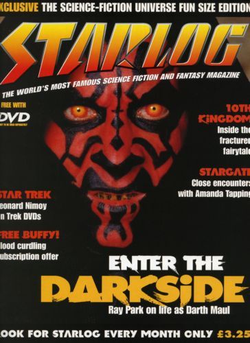 STARLOG (UK) magazine side cover May 2000