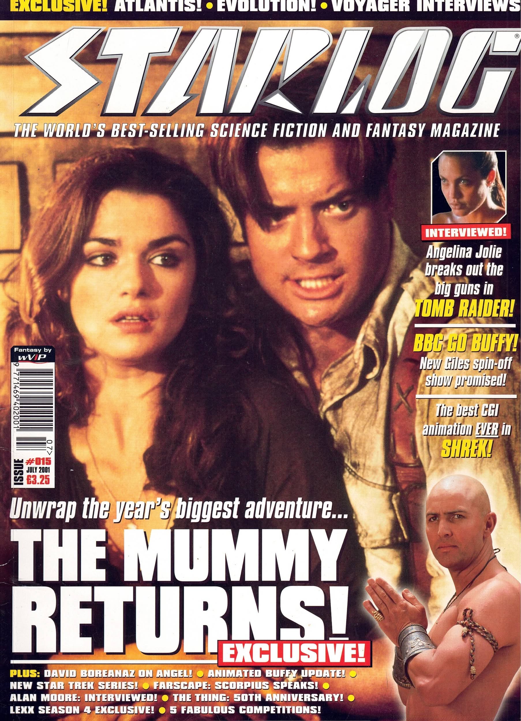 STARLOG (UK) magazine side cover Issue 15  