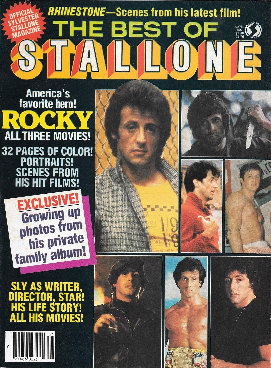 STARLOG ONE-OFFS magazine side cover   1984