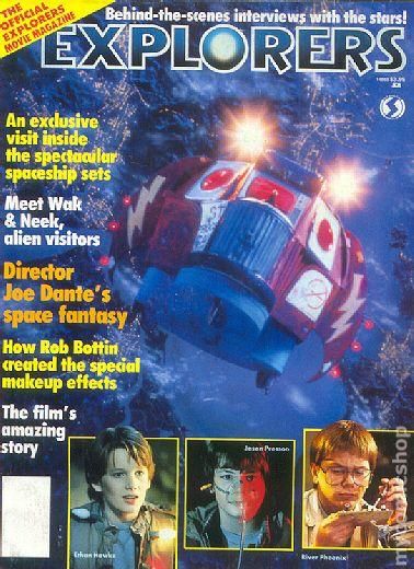 STARLOG OFFICIAL MOVIE MAGAZINES magazine side cover   1985