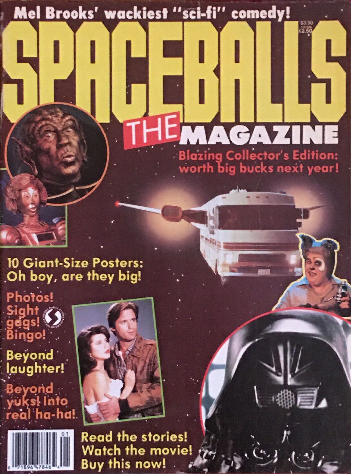 STARLOG ONE-OFFS magazine side cover   1987