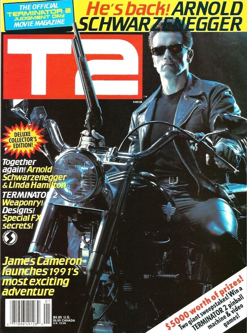 STARLOG OFFICIAL MOVIE MAGAZINES magazine side cover   1991