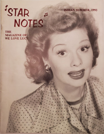 STAR NOTES magazine cover Issue 4  Vol 3 # 4 Summer 1993