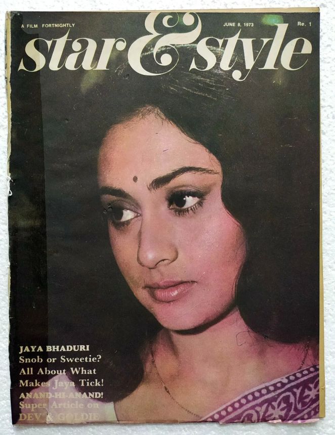 STAR AND STYLE magazine cover 8 June 1973
