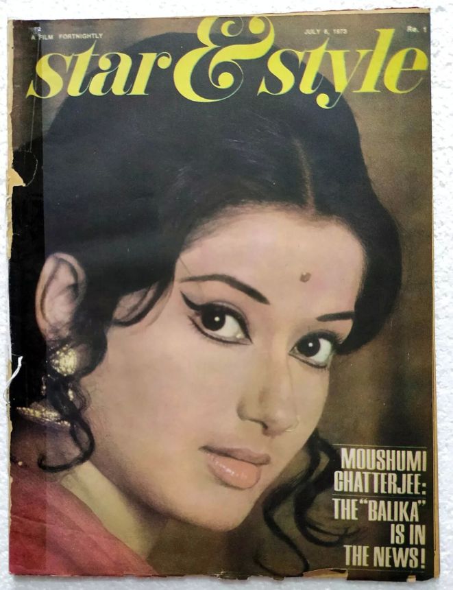 STAR AND STYLE magazine cover 6 July 1973
