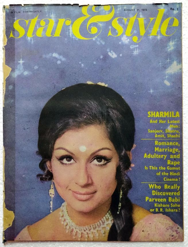 STAR AND STYLE magazine cover 31 August 1973