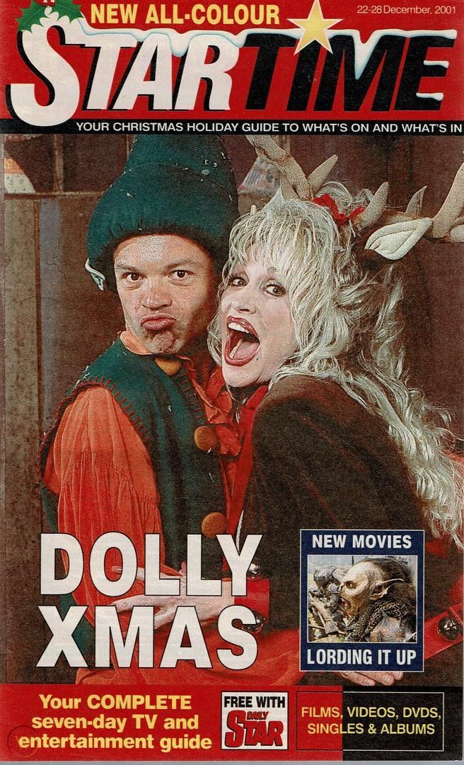 STAR TIME (UK) magazine cover 22 December 2001