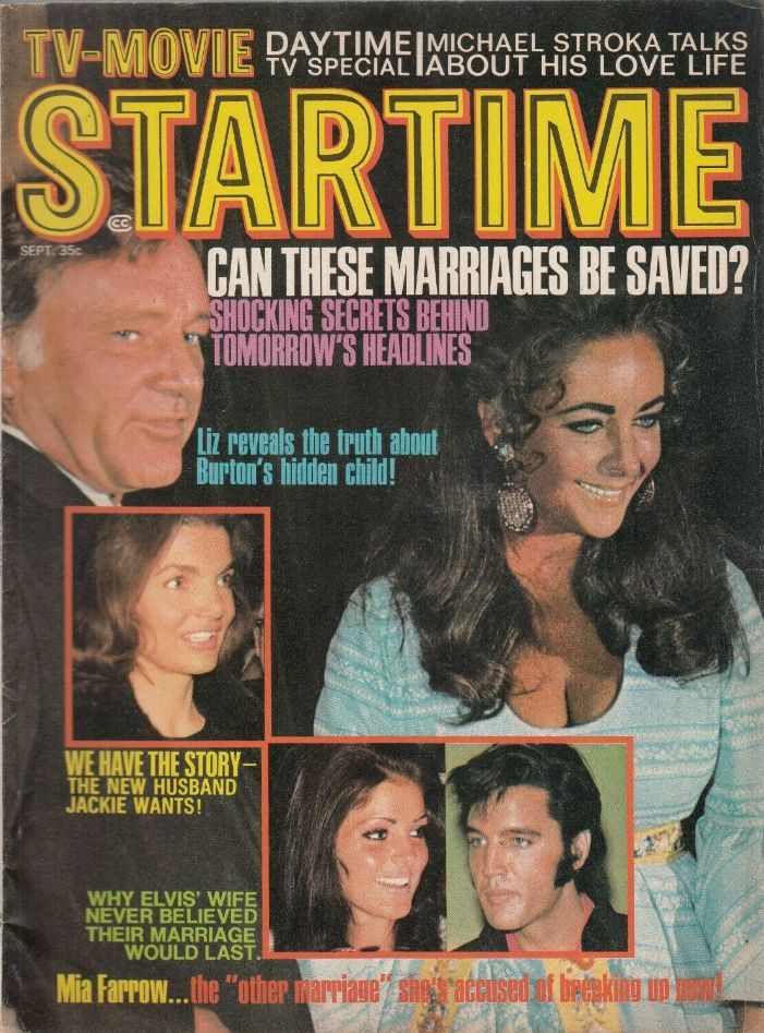 STAR TIME magazine cover  September 1970