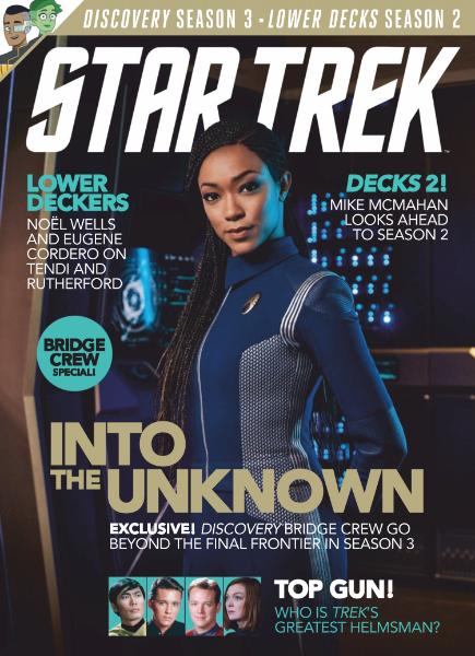 STAR TREK MAGAZINE (USA) magazine cover Issue 77  November/December 2020