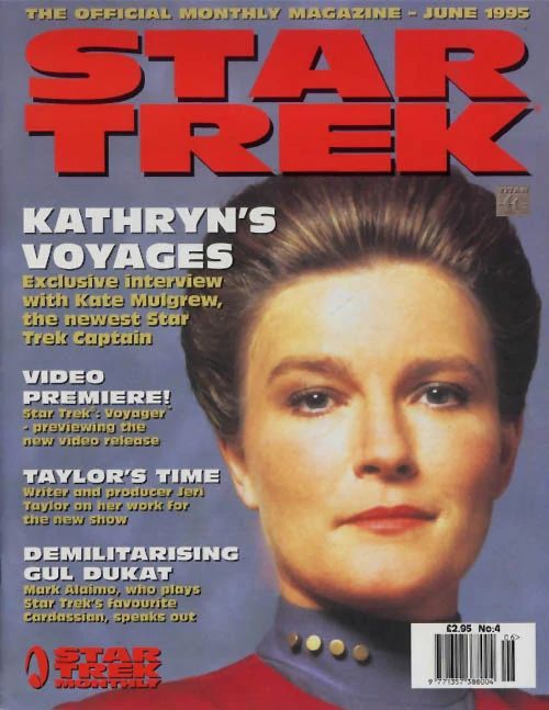 STAR TREK MAGAZINE (UK) magazine cover Issue 4 June 1995