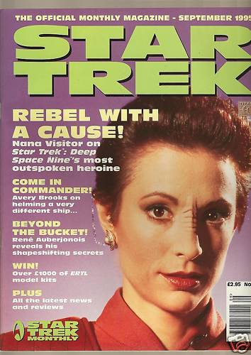 STAR TREK MAGAZINE (UK) magazine cover Issue 7 September 1995