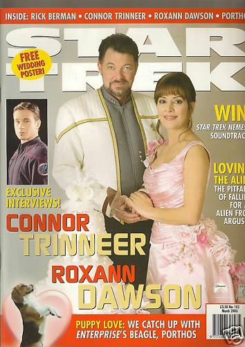 STAR TREK MAGAZINE (UK) magazine cover Issue 102 March 2003