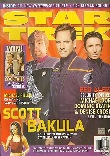 STAR TREK MAGAZINE (UK) magazine cover Issue 104 May 2003