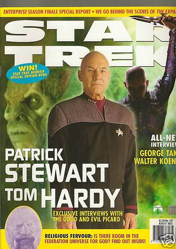 STAR TREK MAGAZINE (UK) magazine cover Issue 107 August 2003