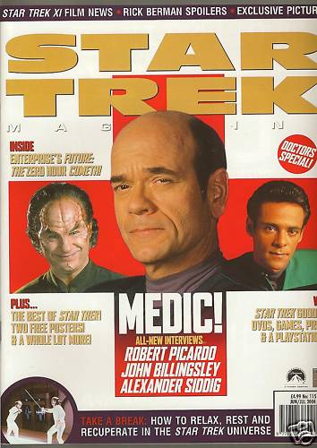 STAR TREK MAGAZINE (UK) magazine cover Issue 115 June/July 2004