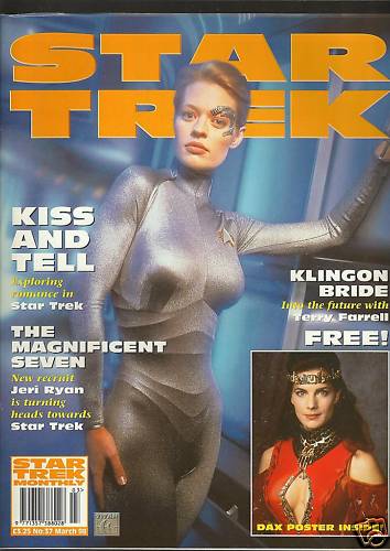 STAR TREK MAGAZINE (UK) magazine cover Issue 37 March 1998