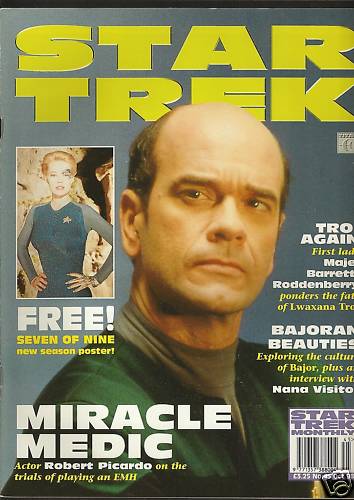 STAR TREK MAGAZINE (UK) magazine cover Issue 45 October 1998