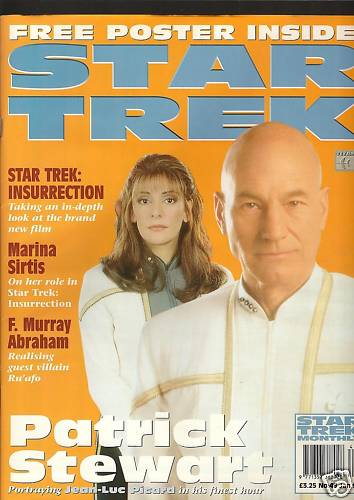 STAR TREK MAGAZINE (UK) magazine cover Issue 48 January 1999