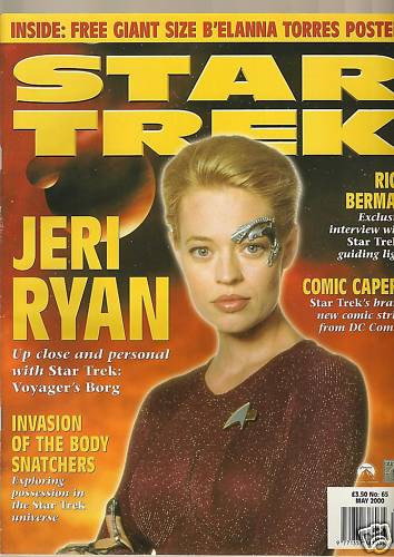STAR TREK MAGAZINE (UK) magazine cover Issue 65 May 2000