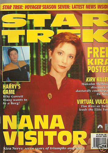 STAR TREK MAGAZINE (UK) magazine cover Issue 68 August 2000