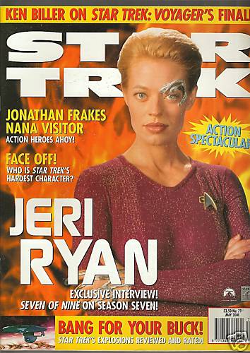 STAR TREK MAGAZINE (UK) magazine cover Issue 79 June 2001