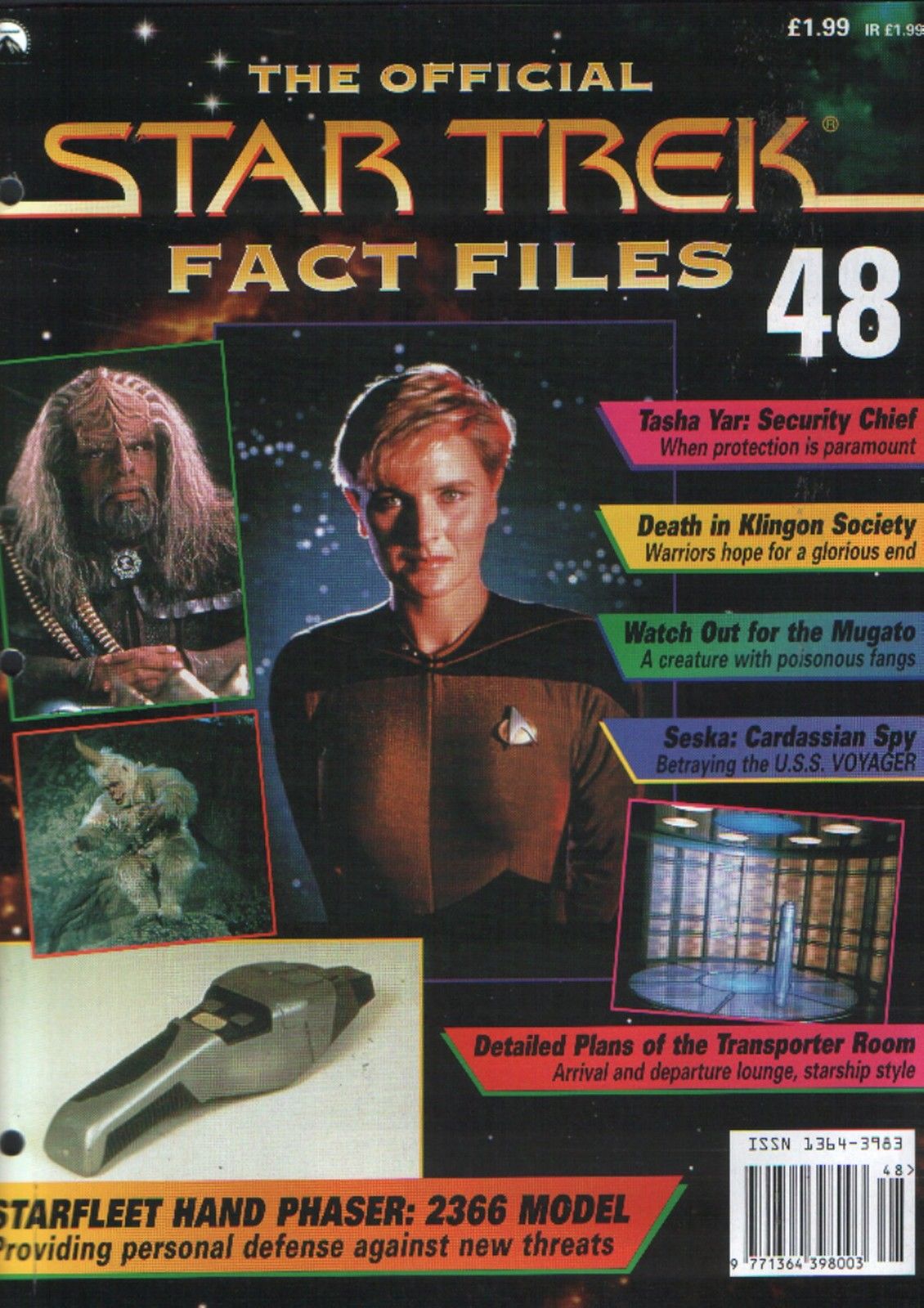 STAR TREK FACT FILES magazine cover Issue 48  