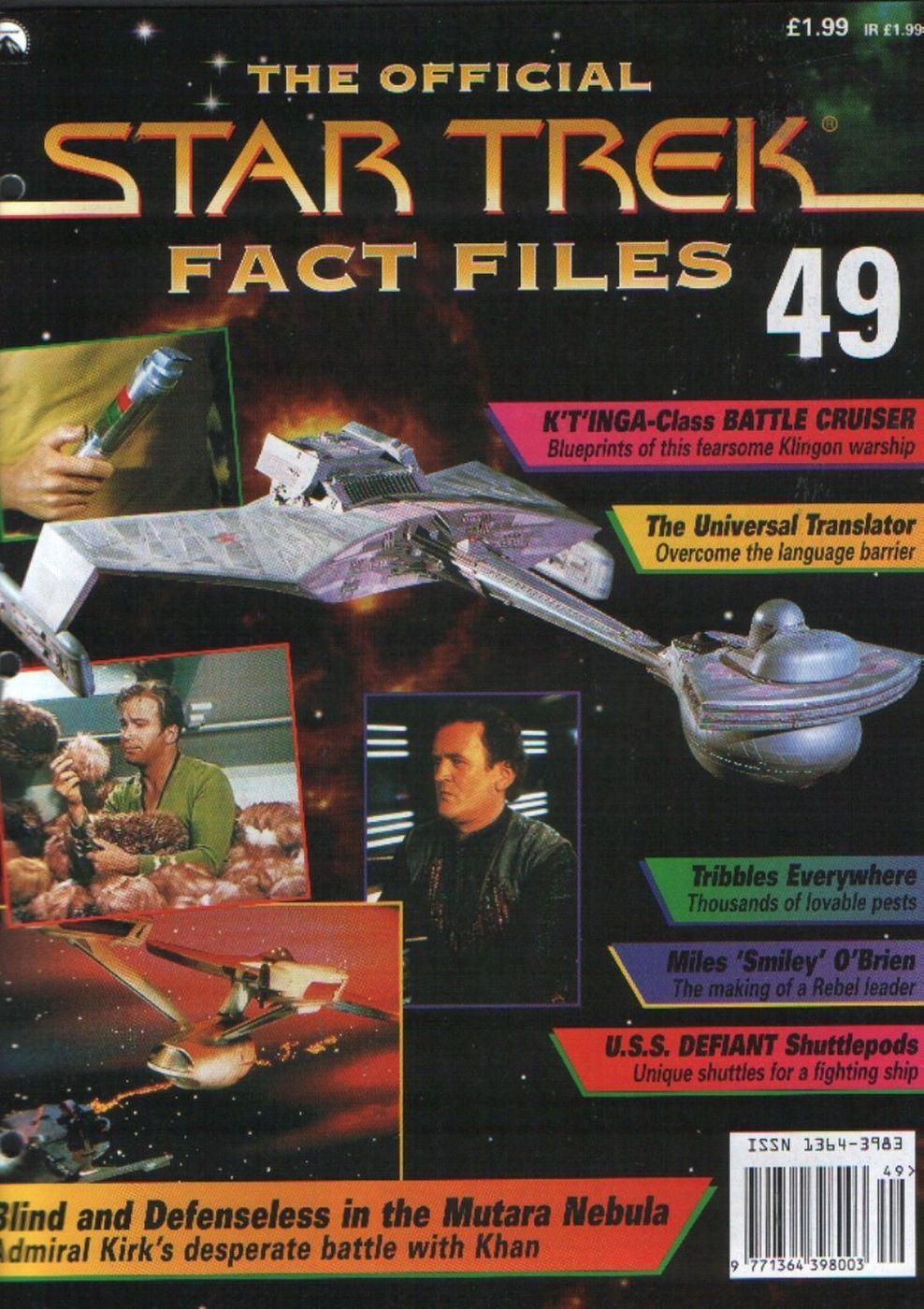 STAR TREK FACT FILES magazine cover Issue 49  